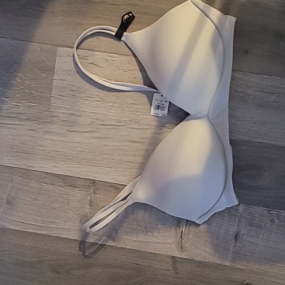 NWT Aerie Wireless Pushup Bra 32C White - Picture 2 of 4